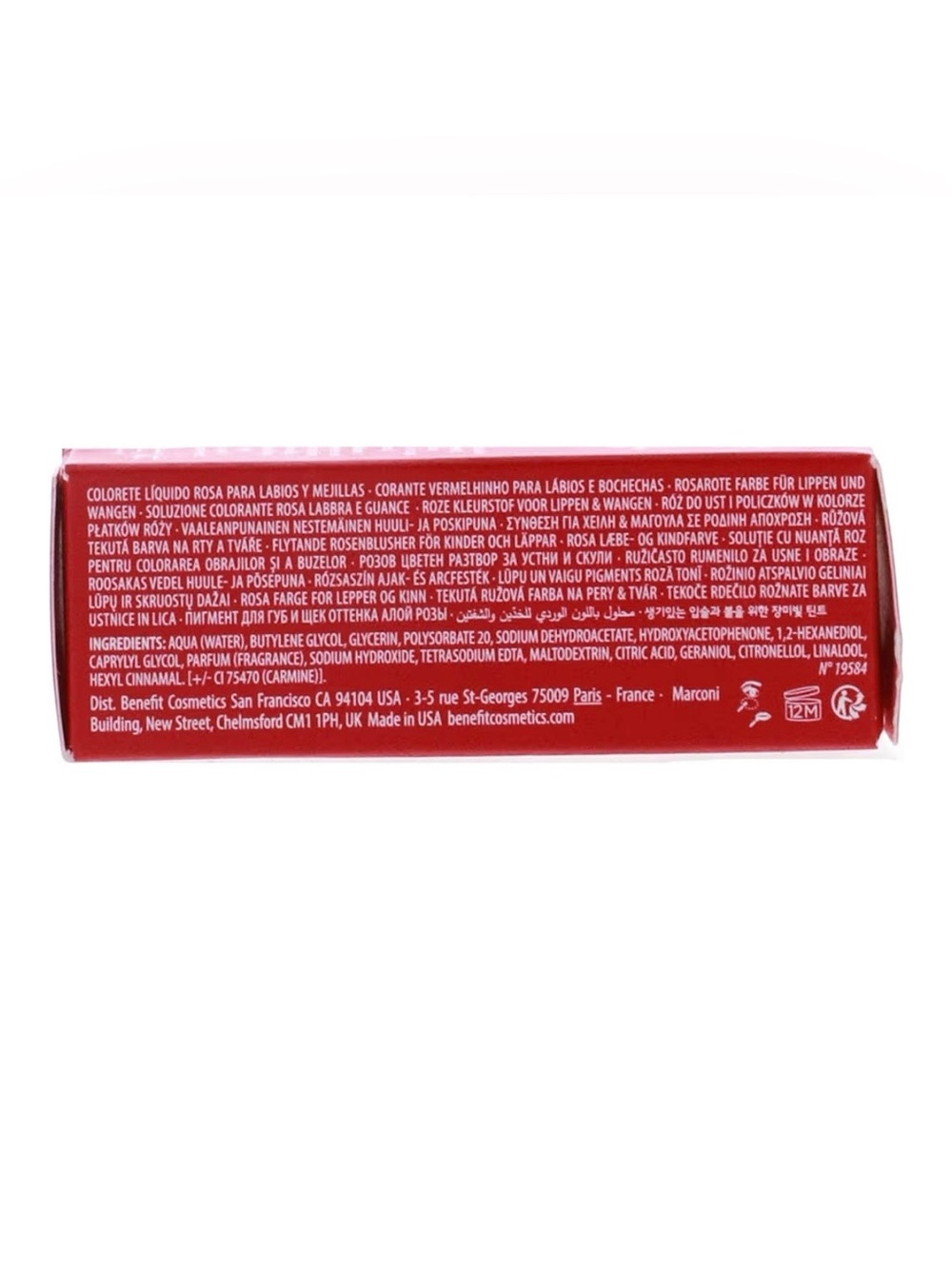 Benefit Benetint Rose-tinted Lip & Cheek Stain BNIB - Picture 4 of 8